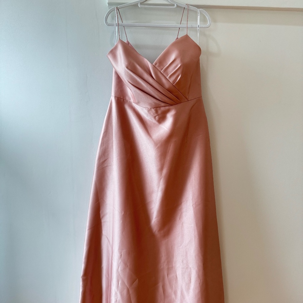 Dessy - D776 - Toasted Sugar Bridesmaid Dress - 16